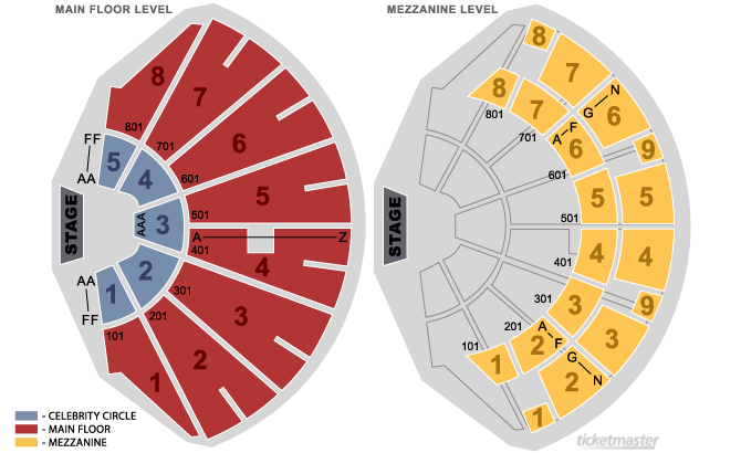 Star Plaza Seating Chart Merrillville Indiana