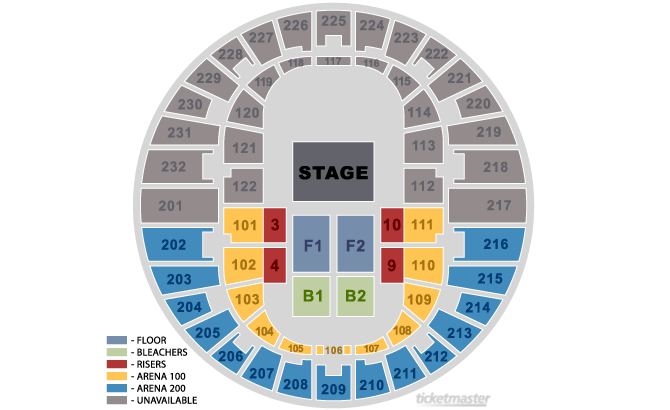 Norfolk Scope Seating Chart