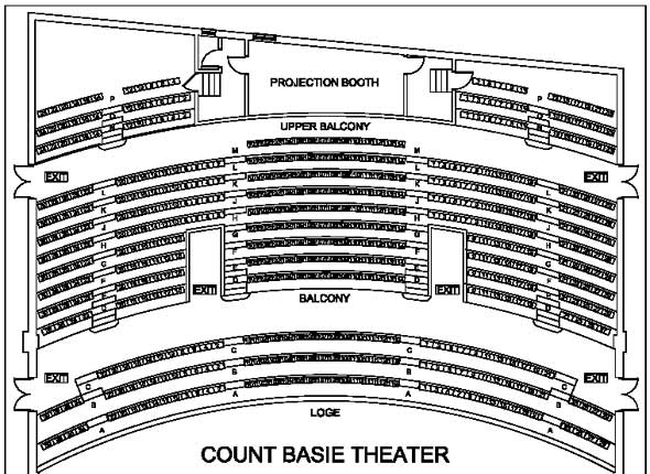 Count Basie Theater Red Bank Nj Seating Chart