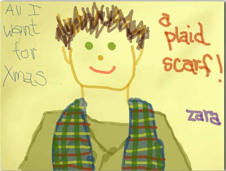 plaidscarf